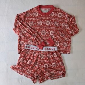 American Eagle Outfitters Red Kids Pajamas